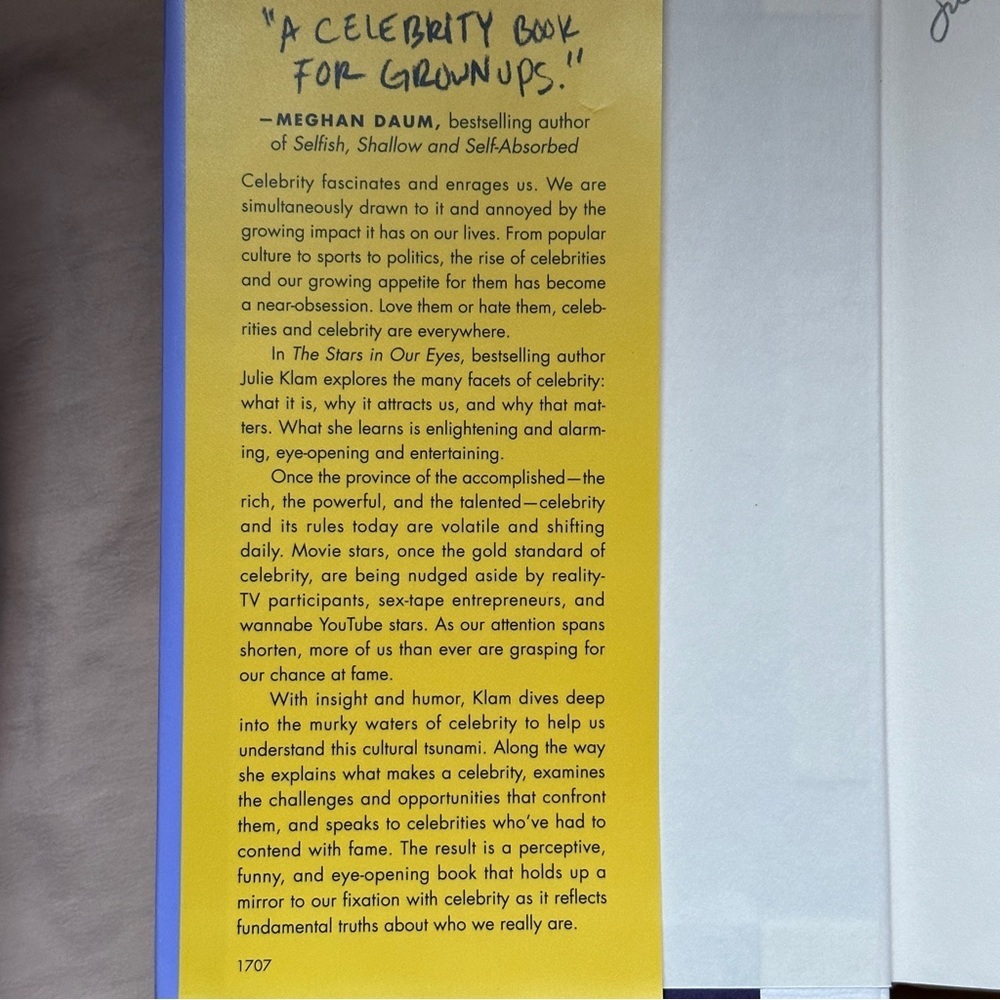 π’ The Stars in Our Eyes by Julie Klam | Social Psychology | Hardcover Book - Picture 5 of 8